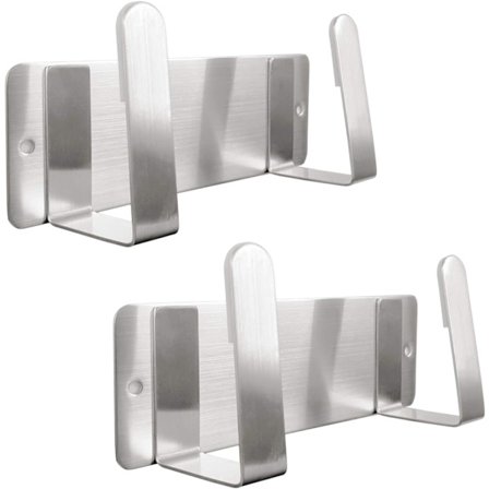 Gryde Lågholder, Vægmonteret 304 Rustfrit Stål Grydelåg Organizer