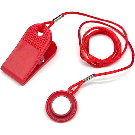 Magnetisk sikkerhedsnøgle til løbebånd til mænd, sikkerhedsafbryder til løbebånd, nødstoptilbehør til de fleste løbebånd