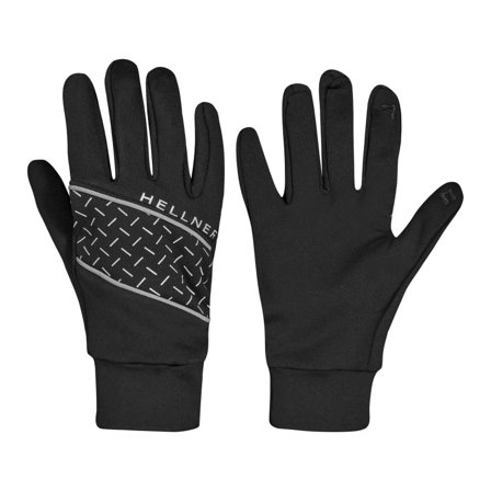 Hellner Hellner Running Glove 2.0 Unisex workout gloves Black XS