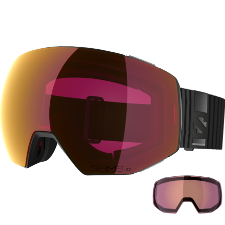 Salomon - Lyžařské brýle Lyžařské brýle Radium Prime Sigma +1lens - Black