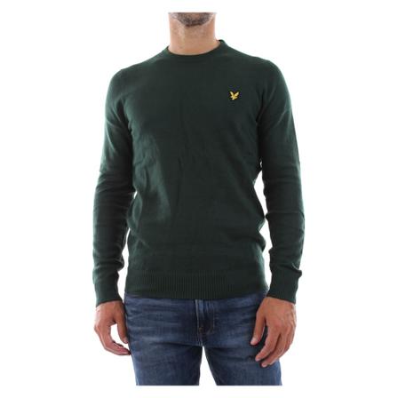 Lyle & Scott 1874 Kn400Vc Strik Grøn, Herre Strik