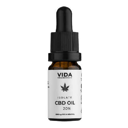 Pura Vida CBD Isolated Oil 20% Serum & specialbehandling Unisex 10 ml
