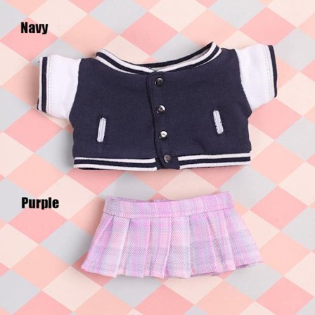 Baseballjakke frakkskjørtdrakt 4 4