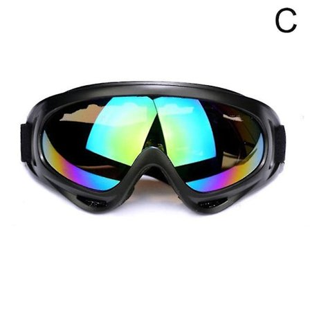 Motocrossglasögon Motorcykelglasögon Nya Vindtäta UV-skydd Vintage Utomhus Off-Road Cykel Cykel Sport Skidåkning