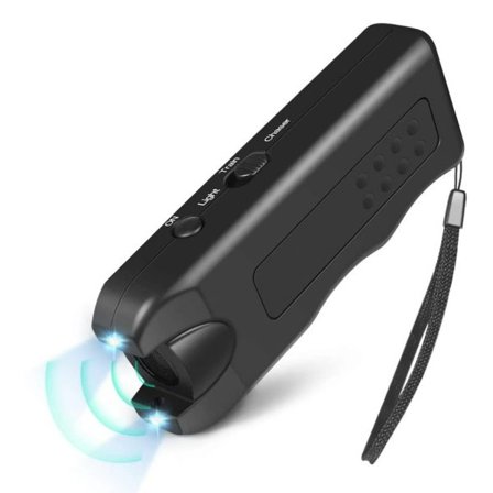 Ultralyd Hund Repeller Håndholdt Bjeffing Stopp Luminous Ultrasonic Hund Driver