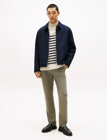 Tommy Hilfiger Denton Printed Structure Chino - Grey - 36 x 34