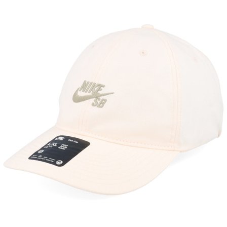 Nike - Club Cap Orange/Olive Dad Cap Unconstructed Orange Cap - @ Hatstore