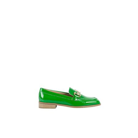 Bukela Natalie Loafer Grøn, Dame Loafers, Størrelse: 37 EU