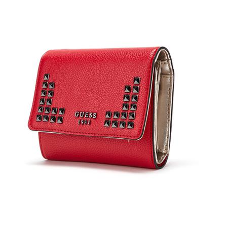 Guess Wallets Cardholders röd, Dam Plånböcker, Dam, Storlek: ONE SIZE