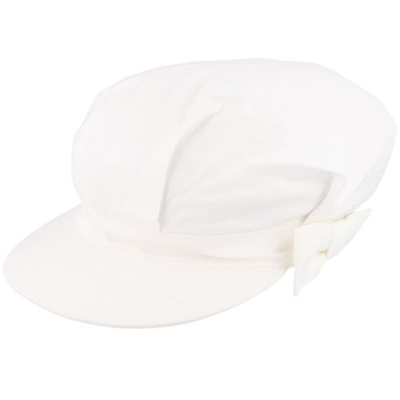 MJM Hats - Susan W Cotton Off White Vega Cap Vega White Cap - @ Hatstore