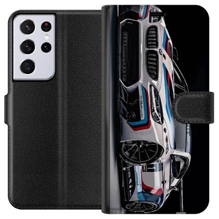 Kompatibelt Plånboksfodral till Samsung Samsung Galaxy S21 Ultra 5G BMW M Power