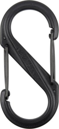 Nite Ize S-Biner Plastic Size #4 Black