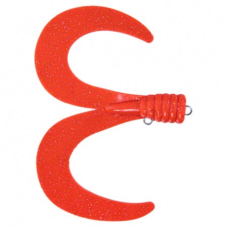 Svartzonker BigTail Twin (2pcs) - C13 Fluo Hot Red