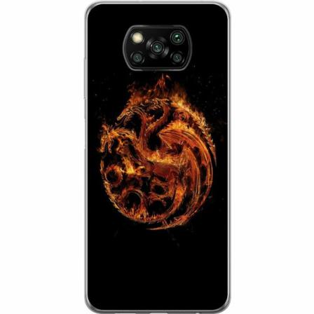Xiaomi Poco X3 Nfc Genomskinligt Skal House Of The Dragon
