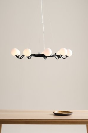 Jotex - CURVY taklampe Svart - Kjøp Taklamper hos Jotex