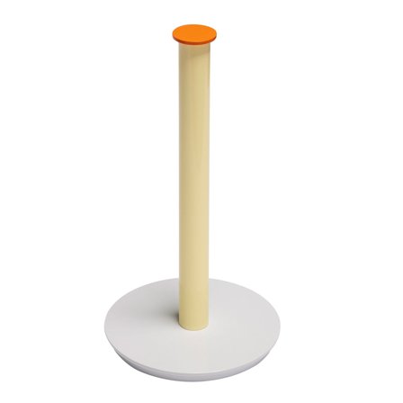 Hübsch Play holder til kjøkkenrull, grå/gul' - 'Grå og gul