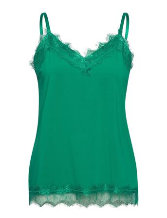 Fqbicco-St T-shirts & Tops Sleeveless Grønn FREE/QUENT*Betinget Tilbud