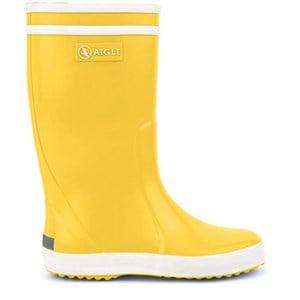 Kids - Aigle Yellow Lolly Pop Rain Boots - Boots - 37 EU - Yellow