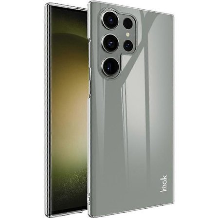 IMAK Crystal Case II Pro för Samsung Galaxy S24 Ultra Mobilskal Hårt PC Genomskinligt Slim-Fit Baksida
