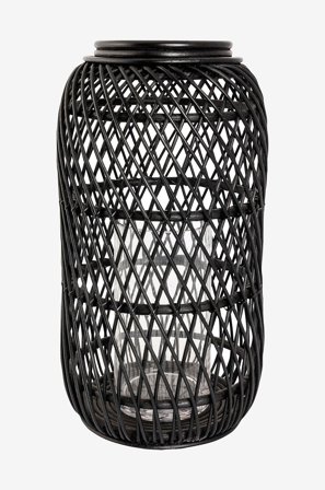 Halvor Bakke - Lombok Ljuslykta - Svart - Ljusstakar & lyktor - Från Homeroom