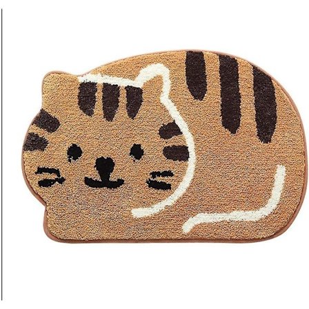 Sööt Kissan Muotoinen Kylpyhuoneen Tyyny Makuuhuoneen Kylpyhuoneen Oven Keittiön Matto Imeytyvä Matto