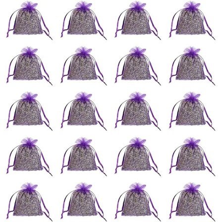 5g 20 påsar lavendel doftande påsar naturlig lavendel växt, för textil uppfräschare för garderob