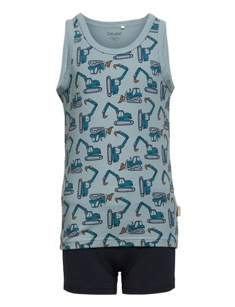 Underwear Set - W. Boy Print Blue CeLaVi