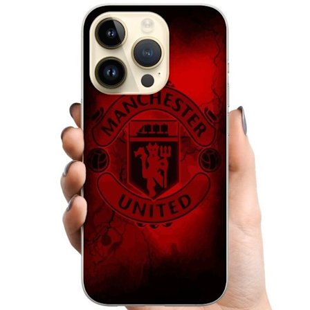 Kompatibel Mobilcover til Apple iPhone 15 Pro Manchester United