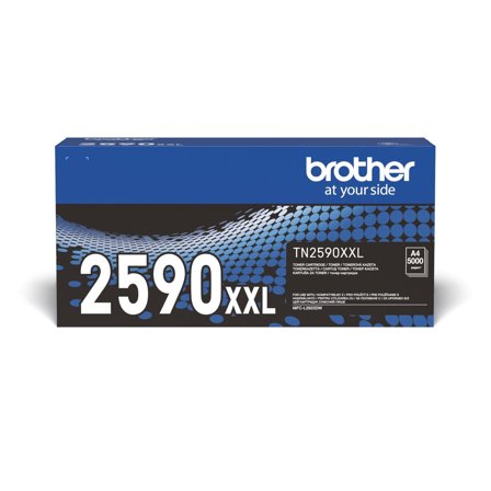 Brother TN2590XXL - Super High Yield - svart - original - tonerpatron