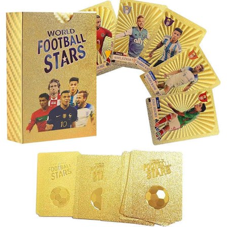 VM 2025 Fodboldstjernekort, 55 Guldfolie Fodboldkort