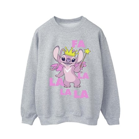 Disney Herr Lilo & Stitch Angel Fa La La Sweatshirt 5XL Sports