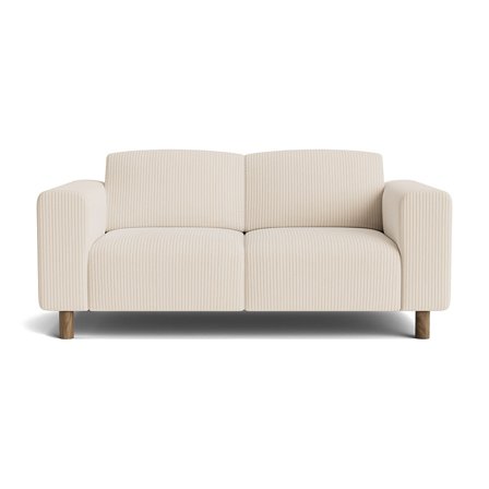 Toledo 2 personers sofa - Lincoln Beige - 172x88x78 - Sofa, 2 personers sofa