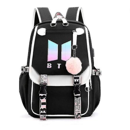 Bts Nuorisoryhmä Oxford-kangasreppu Koululaukku