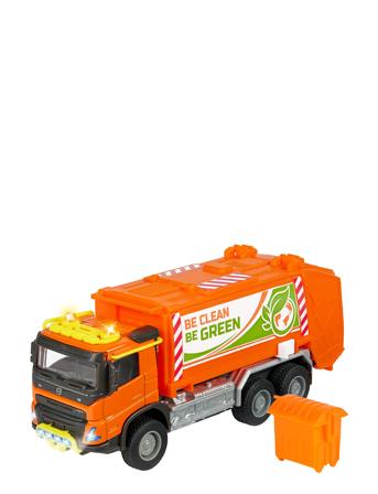 Majorette Grand Series Volvo Fmx Garbage Truck Toys Toy Cars & Vehicles Toy Vehicles Garbage Trucks Multi/mønstret Majorette