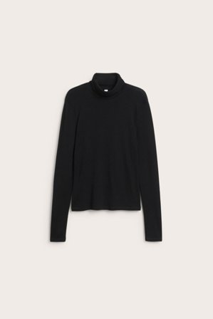 Kappahl | Pologenser i merinoull | Svart