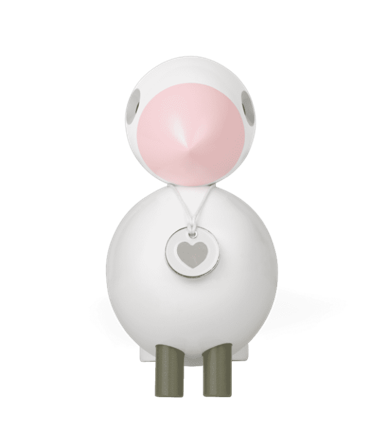 Kay Bojesen Sangfugl Love Hvit H15.5