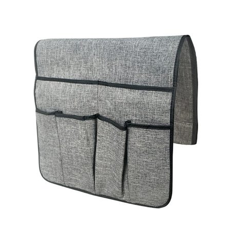 Soffa Organizer med 6 fickor Fjärrhållare på soffa & stol Armförvaringsficka för tidskriftsplatta telefonböcker