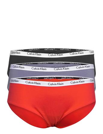 Bikini 3Pk Trosa Brief Tanga Multi/mönstrad Calvin Klein