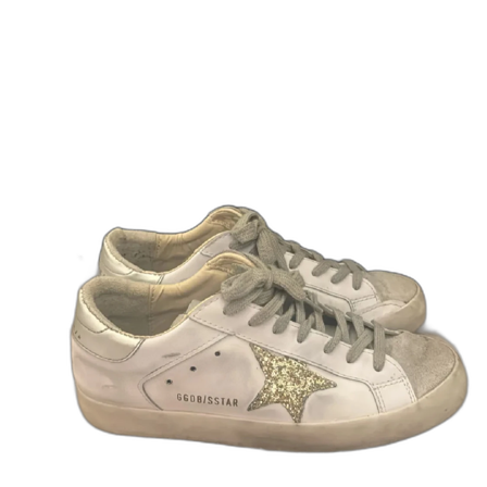 sneakers med glitterstjärna