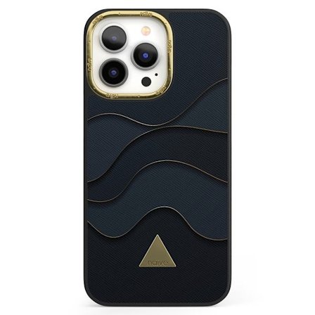 Naive iPhone 13 Pro Skal - Golden Waves