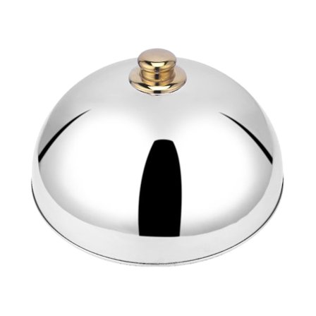 Rustfritt Stål Kuppel Matlokk Bord Matlokk Vestlig Restaurantlokk Teppanyaki Rett LGL