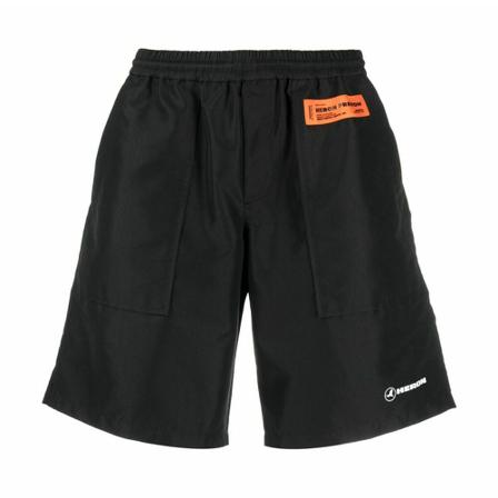 Heron Preston Shorts svart, Herr Chinos Shorts, Herr, Storlek: S