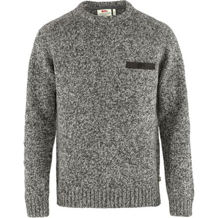 Fjällräven Men's Lada Round-neck Sweater Men long-sleeved sweaters Grey S