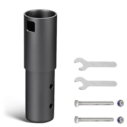 Stangfeste, Rør-adapter Legeringsfeste-sett for Starlink parabolantenne Mastestang Satellittmast