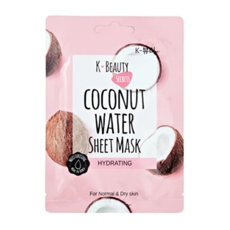 K Beauty Secrets Beauty Coconut Water Sheet Mask 15.0g
