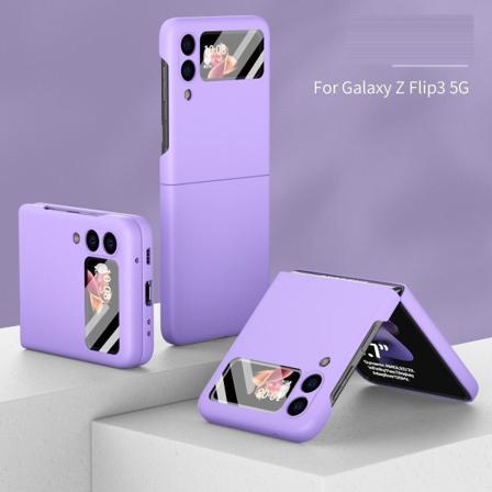 Skal / Case / Fodral För Samsung Galaxy Z Flip3 5g Lila