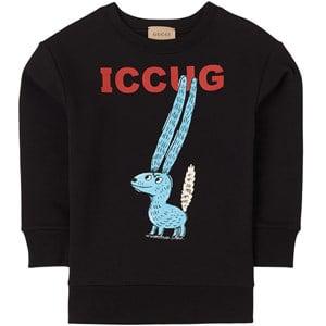 Kids - Gucci Black Iccug Animal Sweatshirt 4 years - Jumpers and knitwear - 4 years - Black