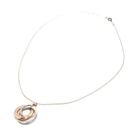 Tiffany & Co. Pre-owned Necklaces Grå, Dame Vintage Smykker, Størrelse: ONE Size