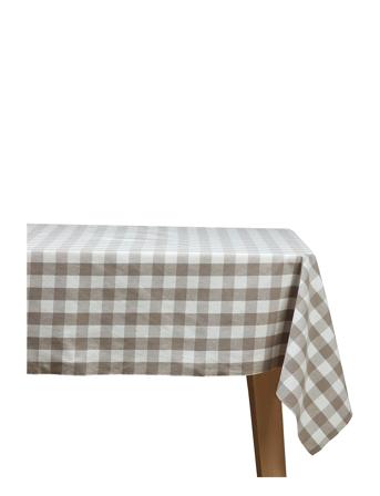 Cloth Sofie 140 X 240 Cm, Yellow 140X240 Cm Home Textiles Kitchen Textiles Tablecloths & Table Runners Beige Noble House