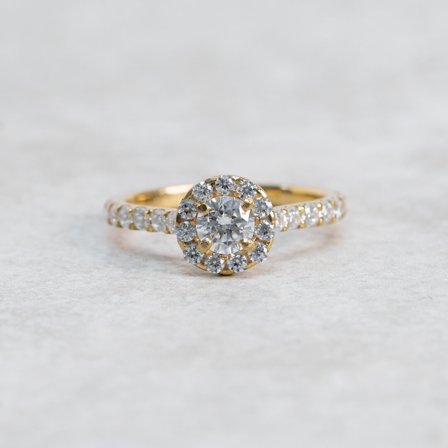 Förlovningsring Schersmin, 18K Rödguld : 1 Carat - Förlovning- och vigselringar